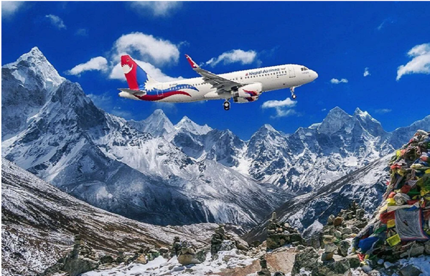 Flight-in-Nepal